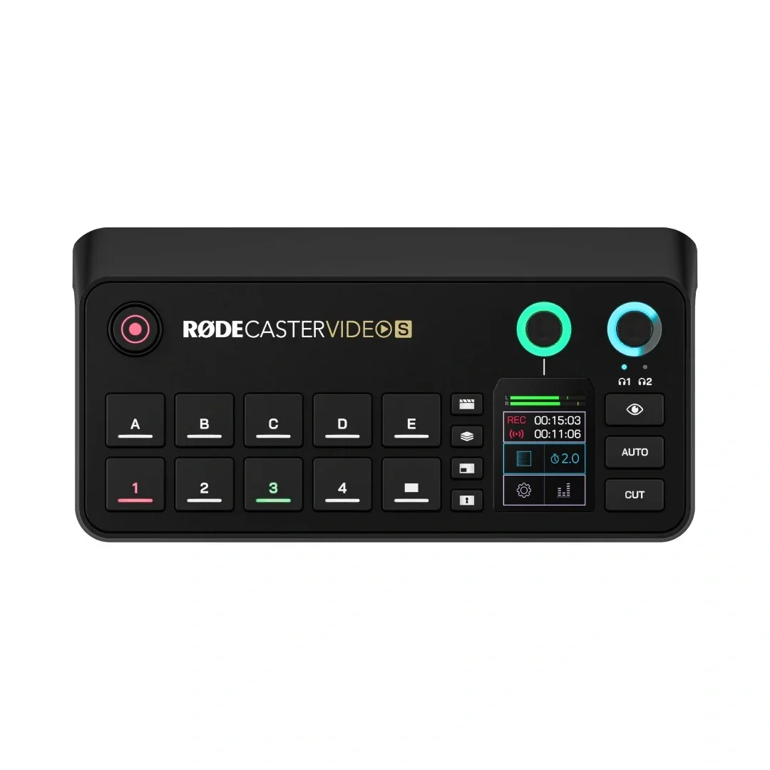 Rode RodeCaster Video S Video ve Audio Prodüksiyon Konsolu