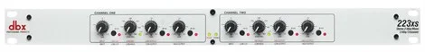 DBX 223xs Crossover 2 Way Mono / 3 Way Stereo, with XLR Connectors