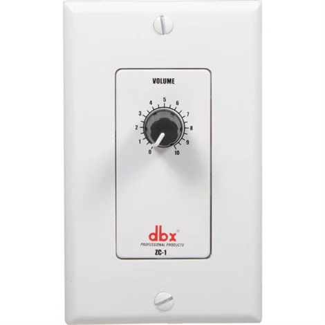 DBX ZC-1 AB Wall Montajed, Programmable Zone Volume Controller