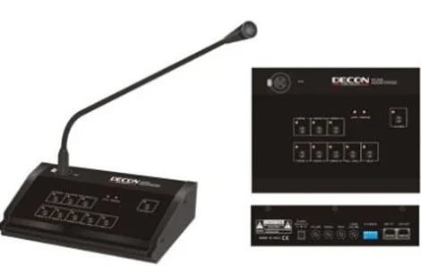 Decon DP-328 6 zone anons Mikrofonu