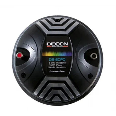 Decon DS-60PD 2" HF Driver, 8-ohm, 106 dB