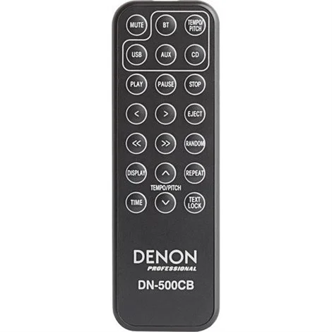 Denon DN-500 CB Cd/Media Player With Bluetooth/Usb/Aux Inputs And Rs-232C