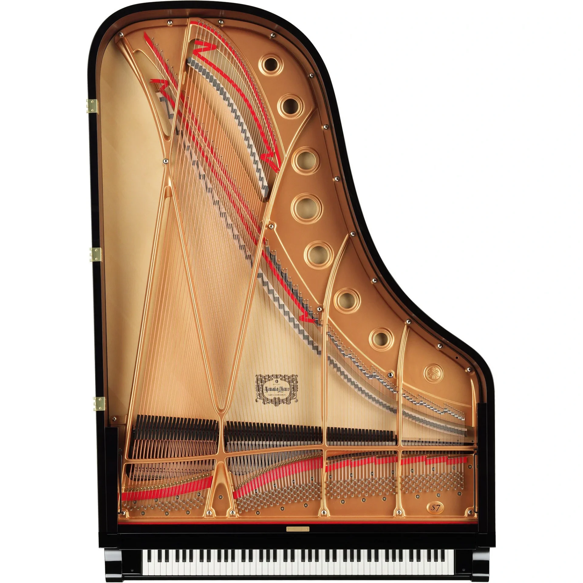 Yamaha S7XPE Grand Piyano (Parlak Siyah)