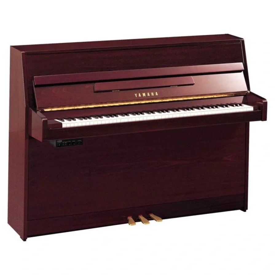 Yamaha B1 SC3PM Silent Duvar Piyanosu (Parlak Maun)
