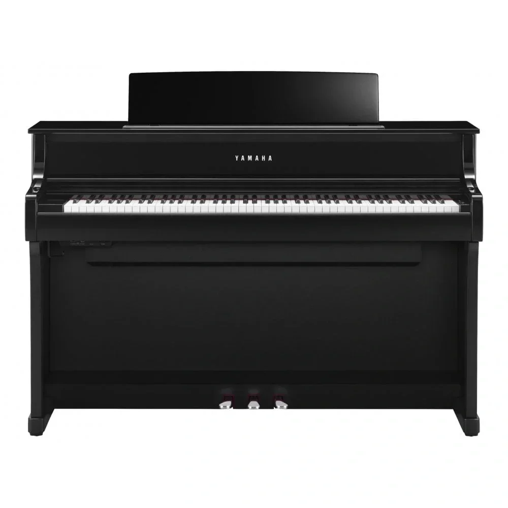 Yamaha Clavinova CLP875PE Dijital Piyano, Parlak Siyah