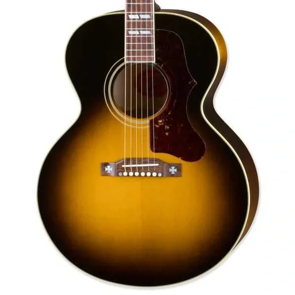 Gibson J-185 Vintage Sunburst Elektro Akustik Gitar