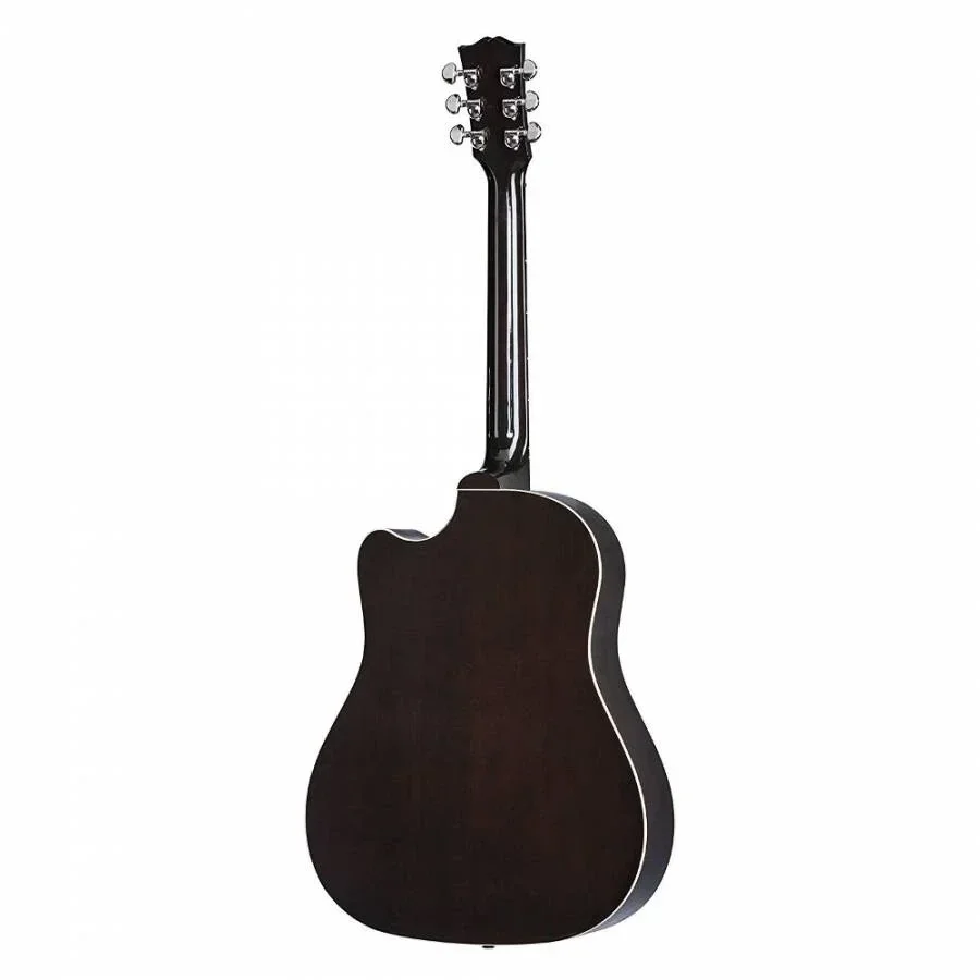 Gibson J-45 Cutaway Elektro Akustik Gitar (Vintage Sunburst)