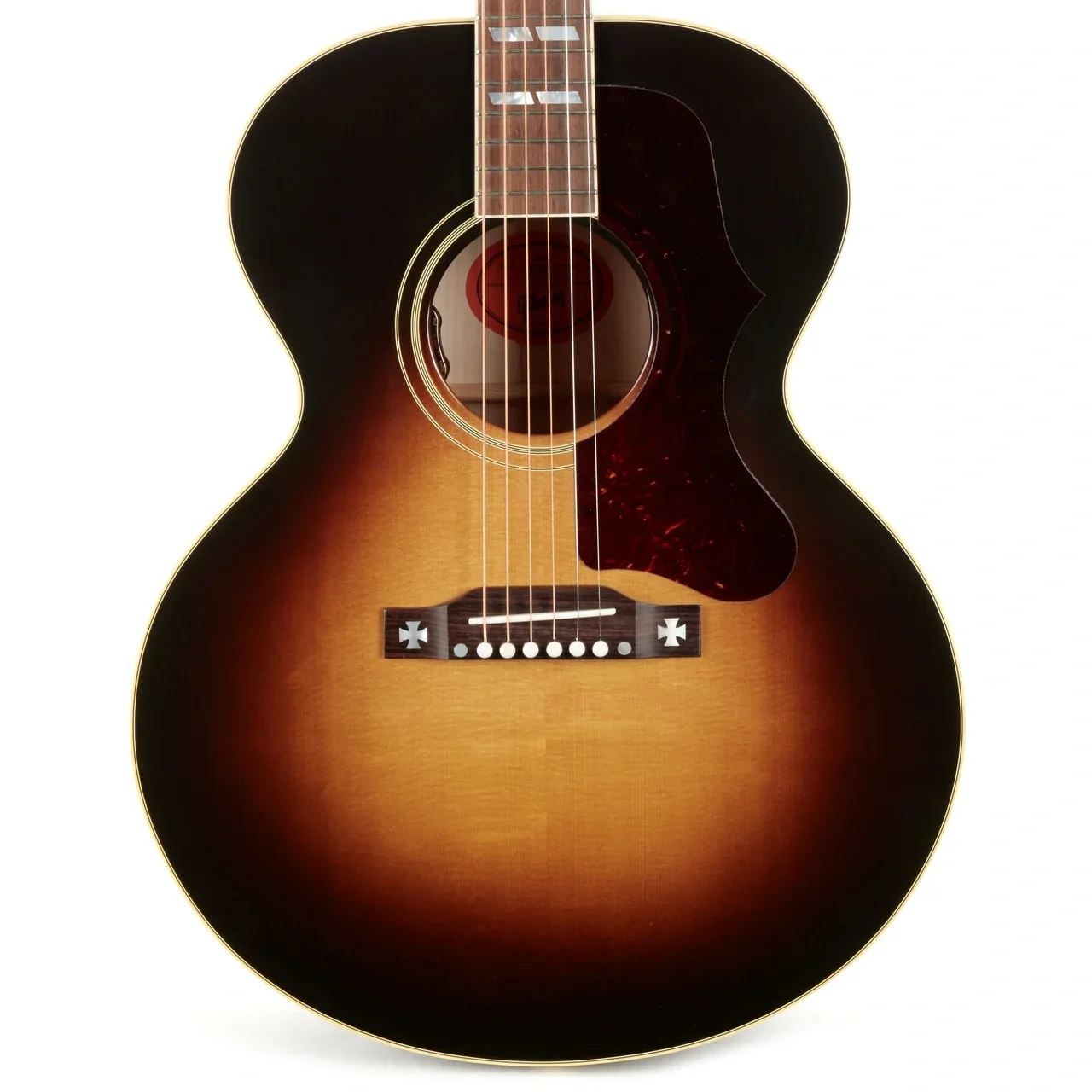 Gibson Acoustic J-185 Original Elektro Akustik Gitar (Vintage Sunburst)