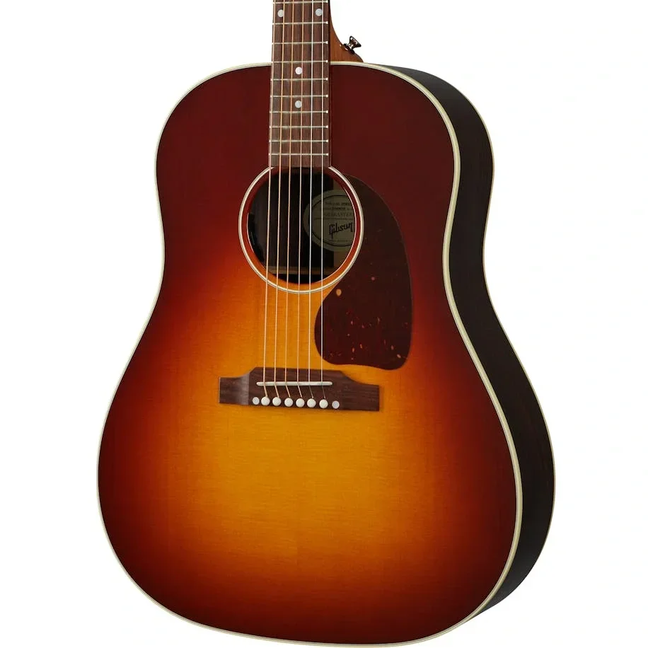 Gibson Acoustic J-45 Studio Elektro Akustik Gitar (Rosewood Burst)
