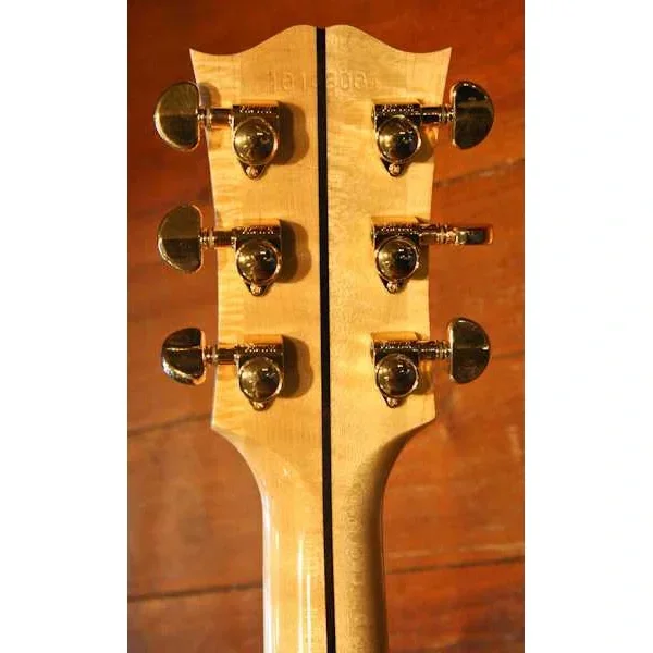 Gibson J-200 Standard Elektro Akustik Gitar (Antique Natural)