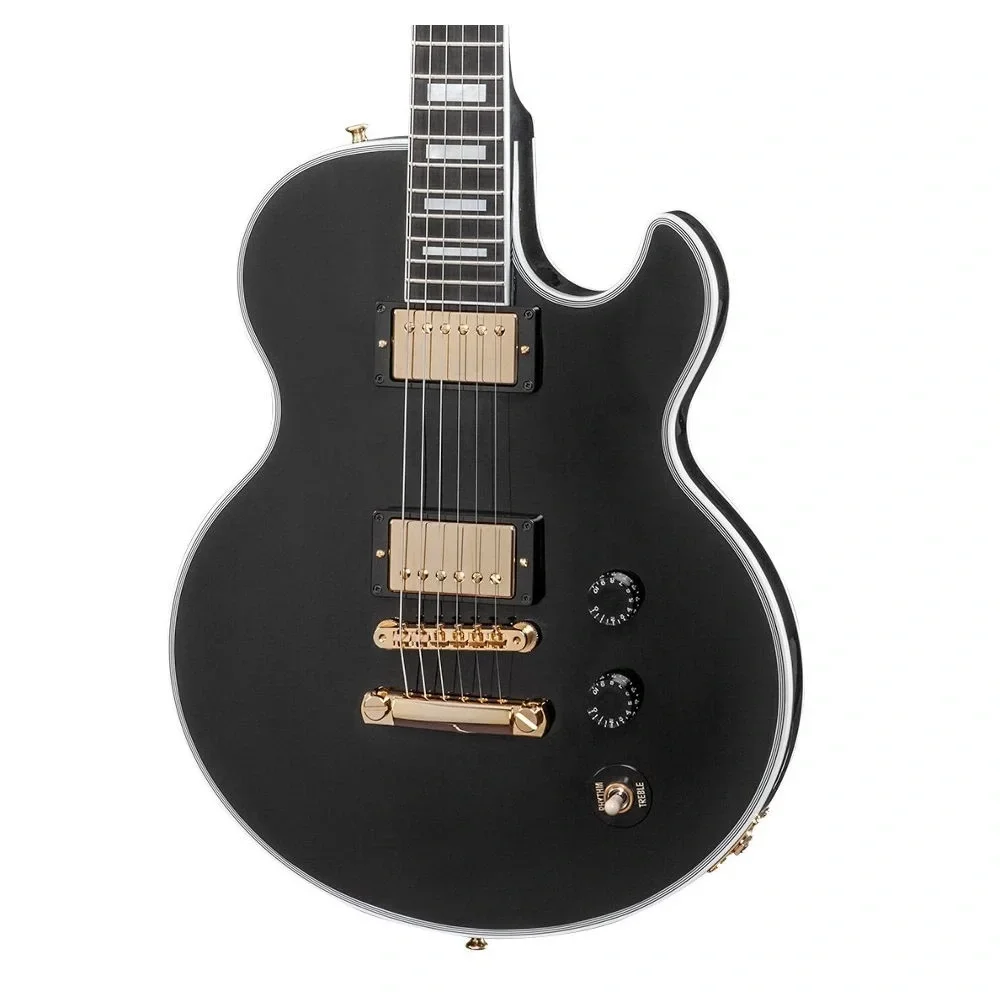 Gibson Les Paul Ronnie Wood L5-S Elektro Gitar (Ebony)