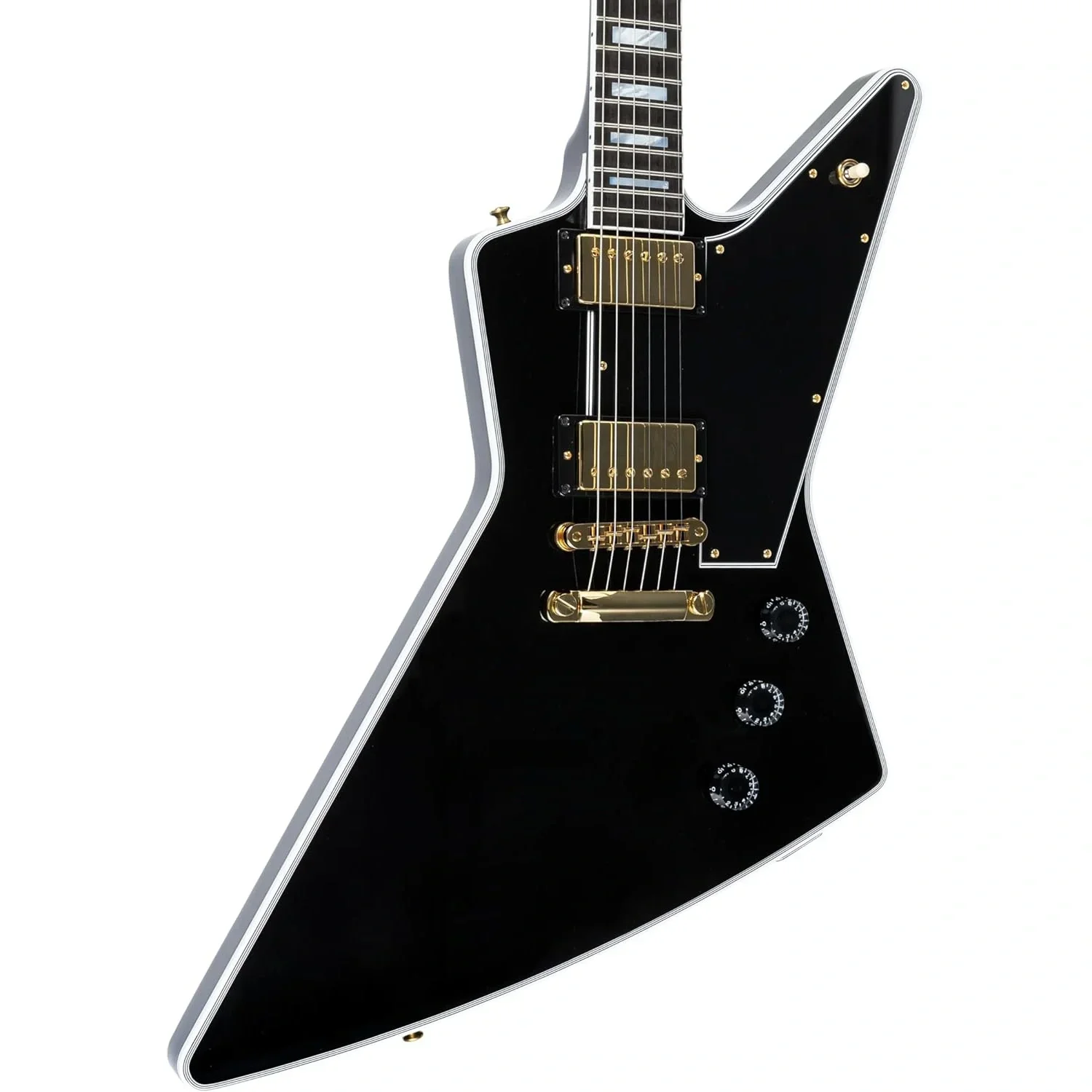Gibson Explorer Custom Abanoz Klavye Elektro Gitar (Ebony)