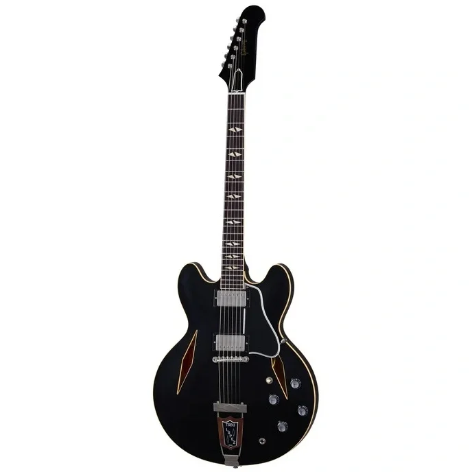 Gibson Custom 1964 Trini Lopez Standard Reissue Semi-hollow Elektro Gitar (Murphy Lab Ultra Light Aged Ebony)