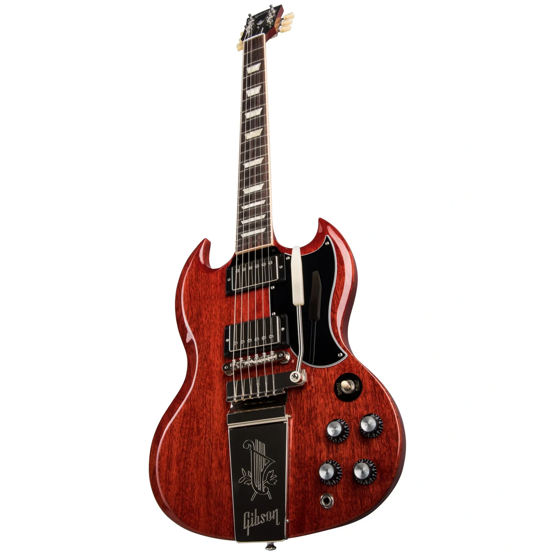 Gibson SG Standard '61 Maestro Vibrola Elektro Gitar (Vintage Cherry)