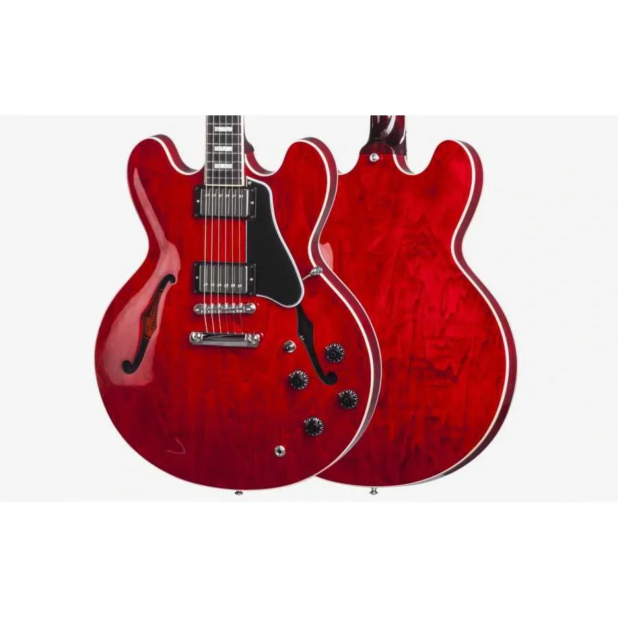 Gibson Memphis ES-335 DR-44 WL Combo Elektro Gitar (Sixties Cherry)
