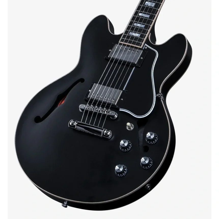 Gibson ES-339 Satin Elektro Gitar (Ebony)