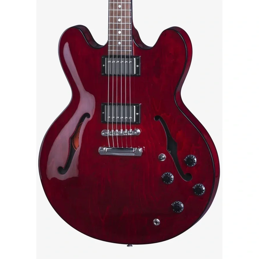 Gibson Memphis ES-335 Studio Elektro Gitar (Wine Red)