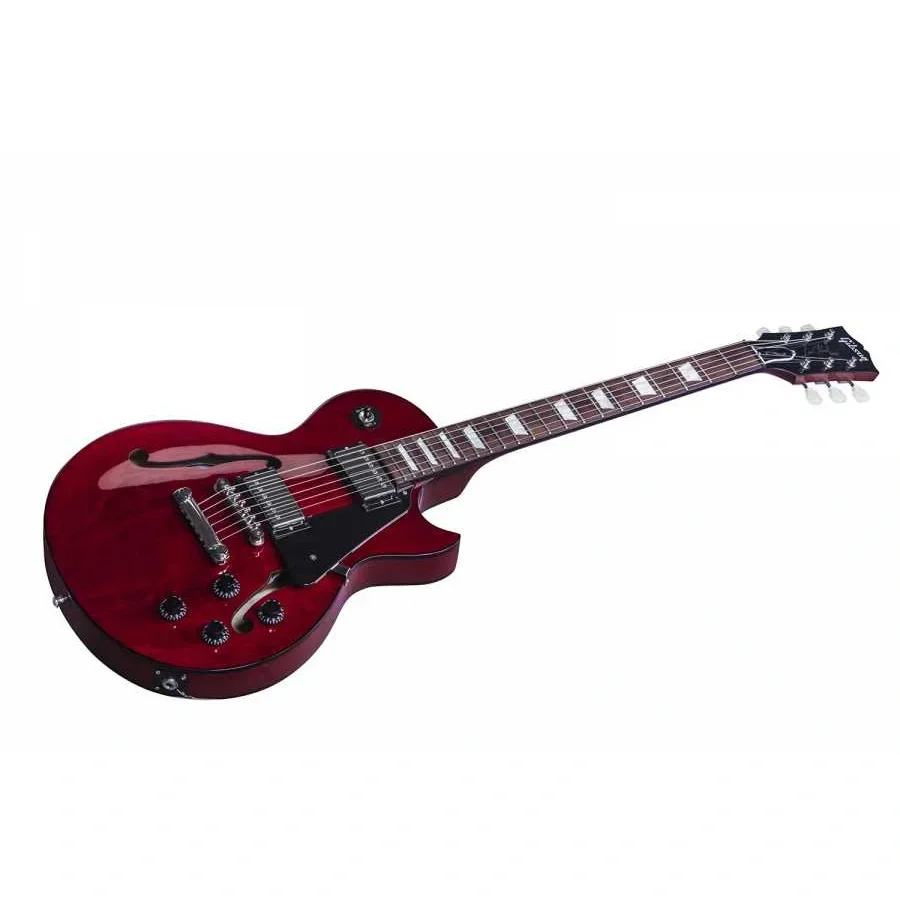 Gibson ES-Les Paul Studio Elektro Gitar (Wine Red)