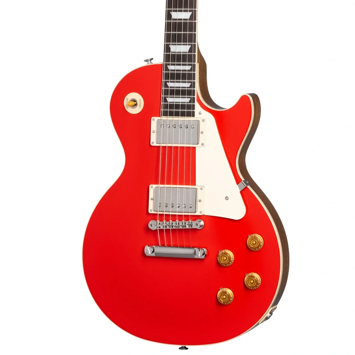 Gibson Les Paul Standard '50s Plain Top Elektro Gitar (Cardinal Red)