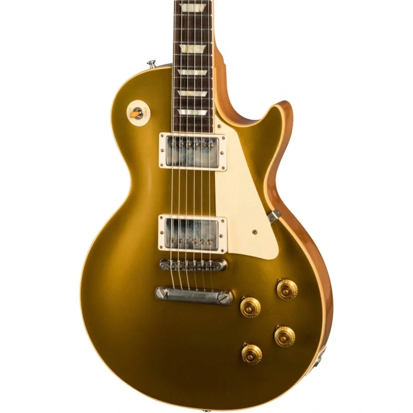 Gibson Custom 1957 Les Paul Goldtop Reissue VOS Elektro Gitar (Double Gold)