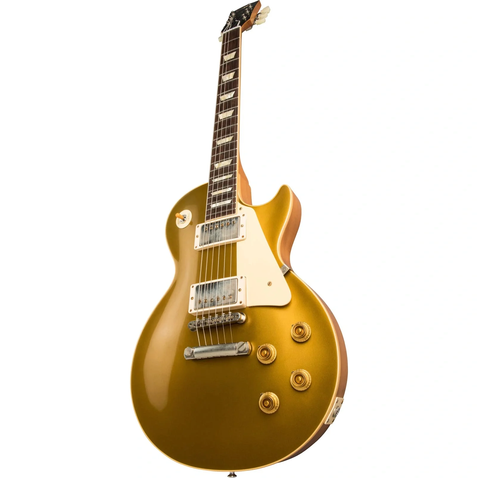 Gibson Custom 1957 Les Paul Goldtop Reissue VOS Elektro Gitar (Double Gold)