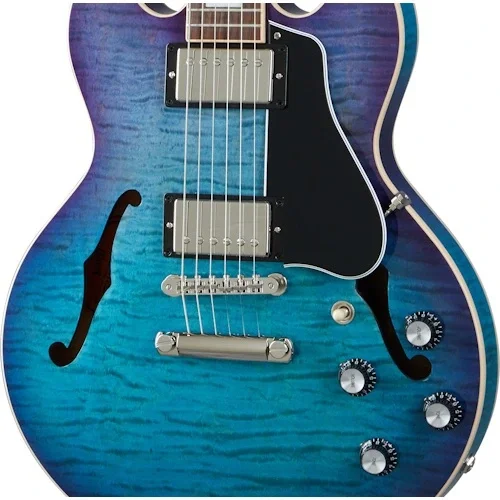 Gibson ES-339 Figured Semi-hollowbody Elektro Gitar (Blueberry Burst)