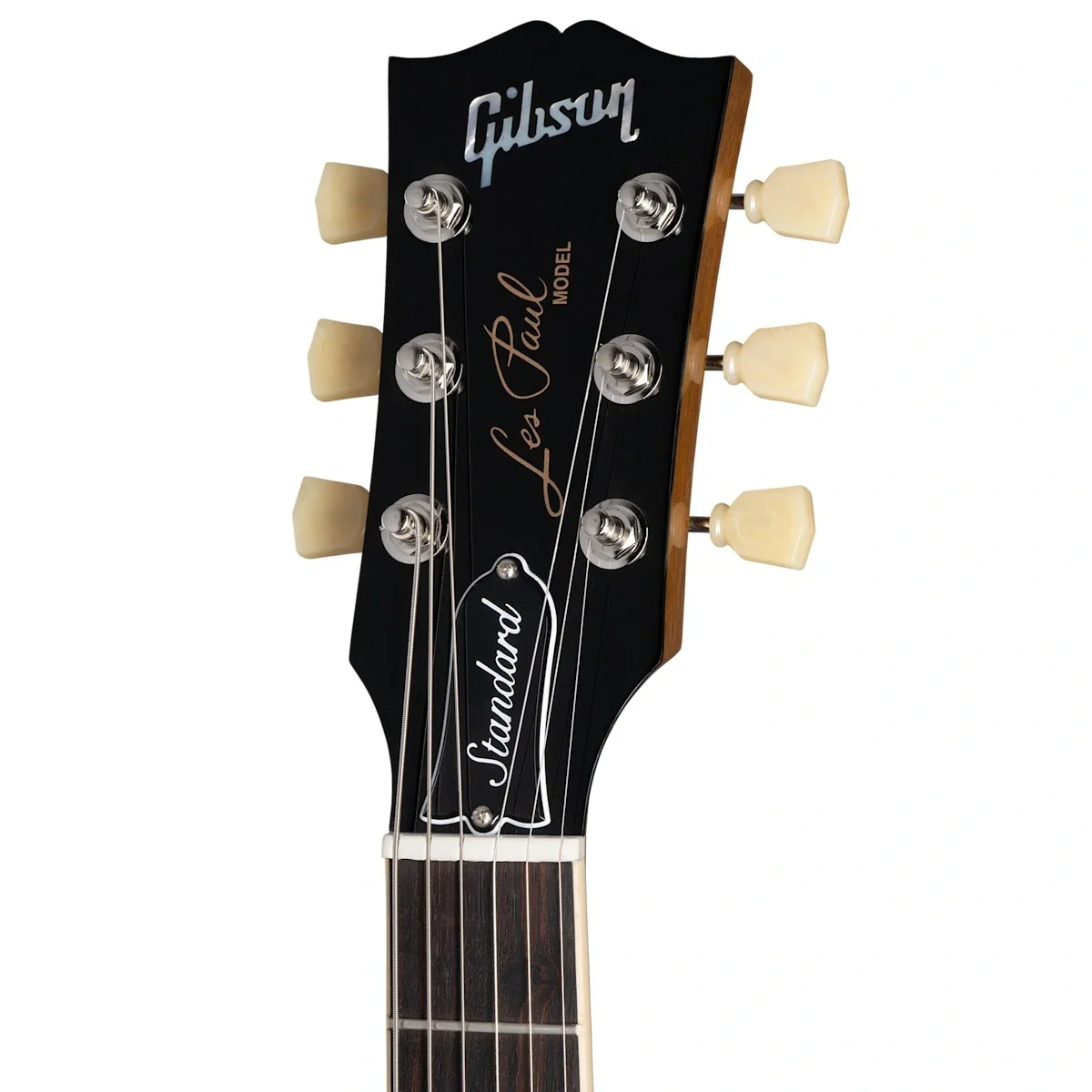 Gibson Les Paul Standard '50s Plain Top Elektro Gitar (Ebony)