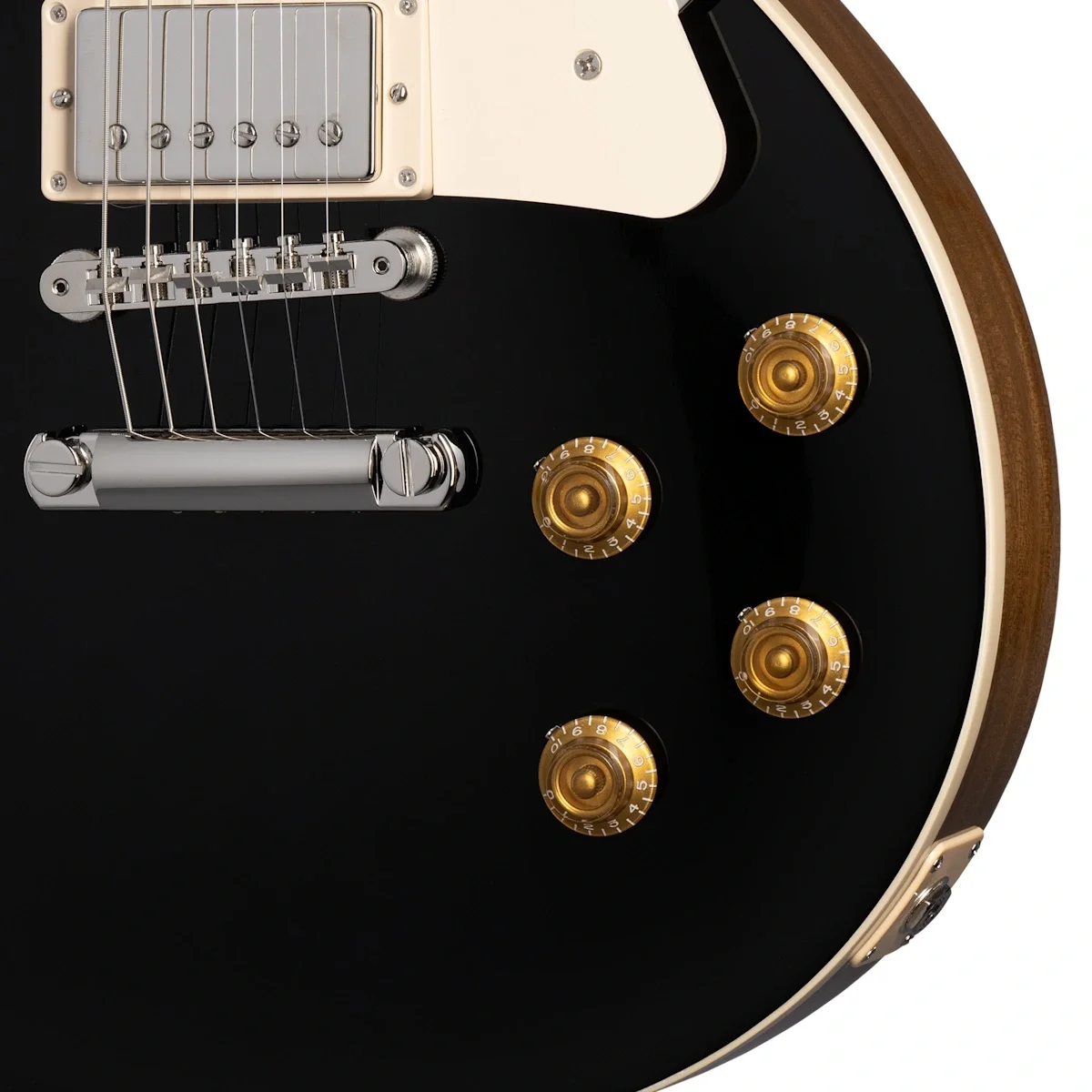 Gibson Les Paul Standard '50s Plain Top Elektro Gitar (Ebony)