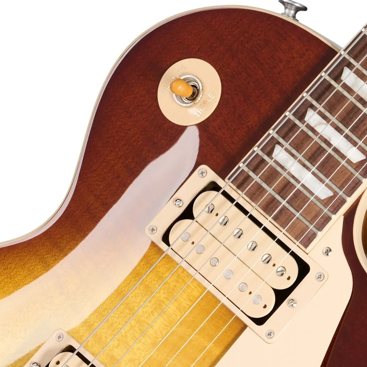 Gibson Les Paul Standard 50s Double Trouble Elektro Gitar (Vintage Tobacco Burst)