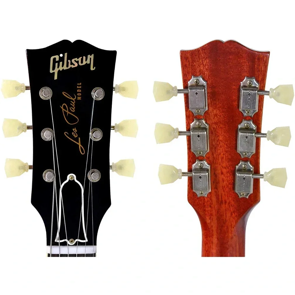 Gibson Custom 58 Les Paul Standard Elektro Gitar (Dark Bourbon Fade - VOS)