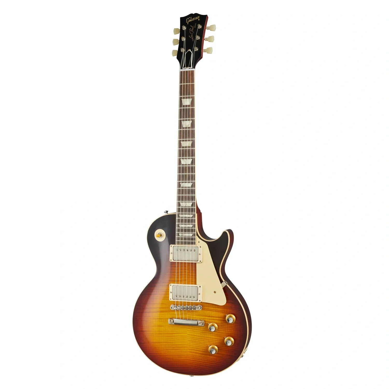 Gibson Custom 60th Anniversary 1960 Les Paul Standard V3 VOS Elektro Gitar (Washed Bourbon Burst)
