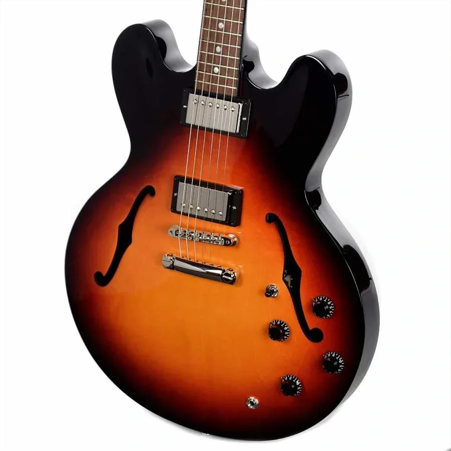 Gibson Memphis ES-335 Studio Elektro Gitar (Ginger Burst)