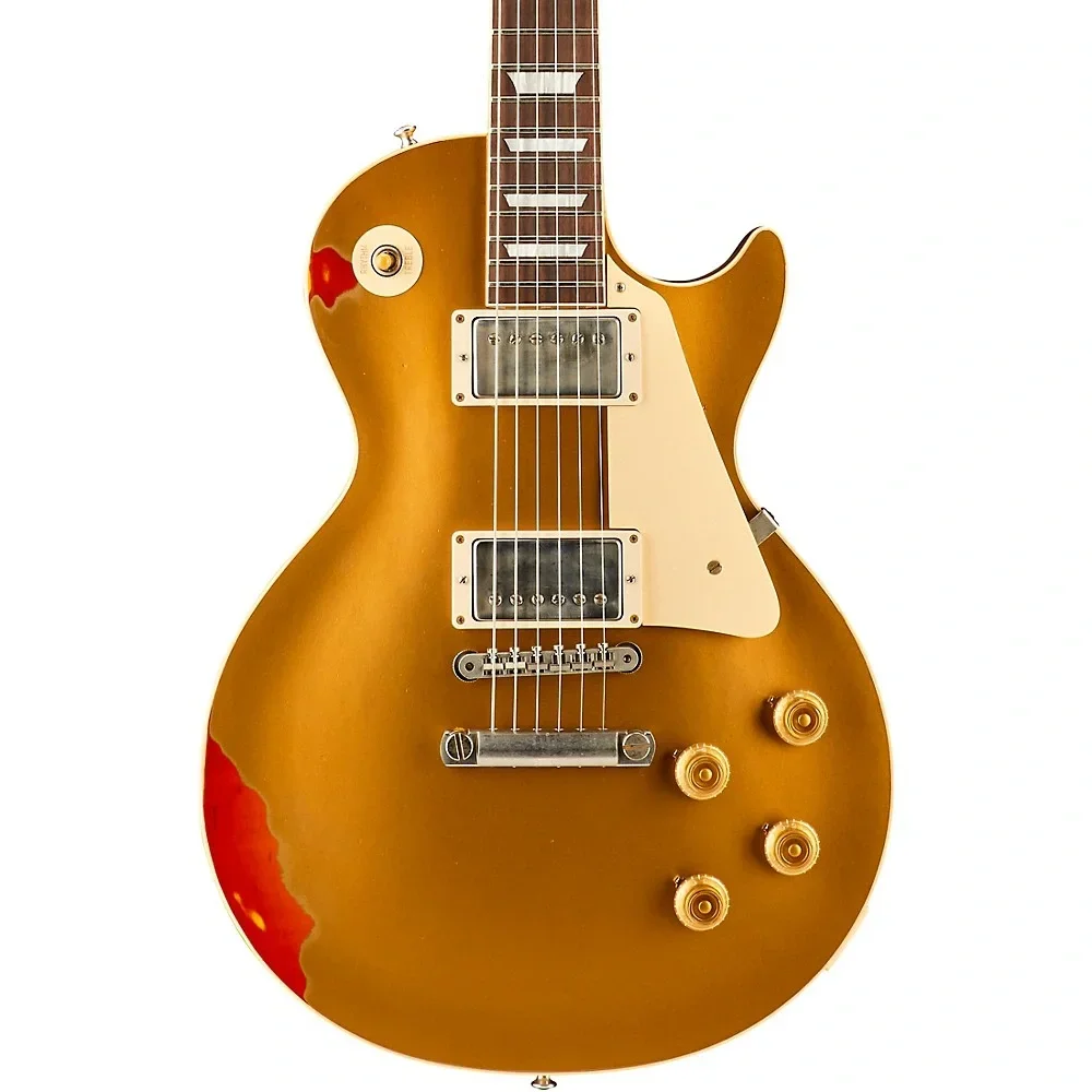 Gibson Les Paul Standard Elektro Gitar (Gold over Sunburst Aged)