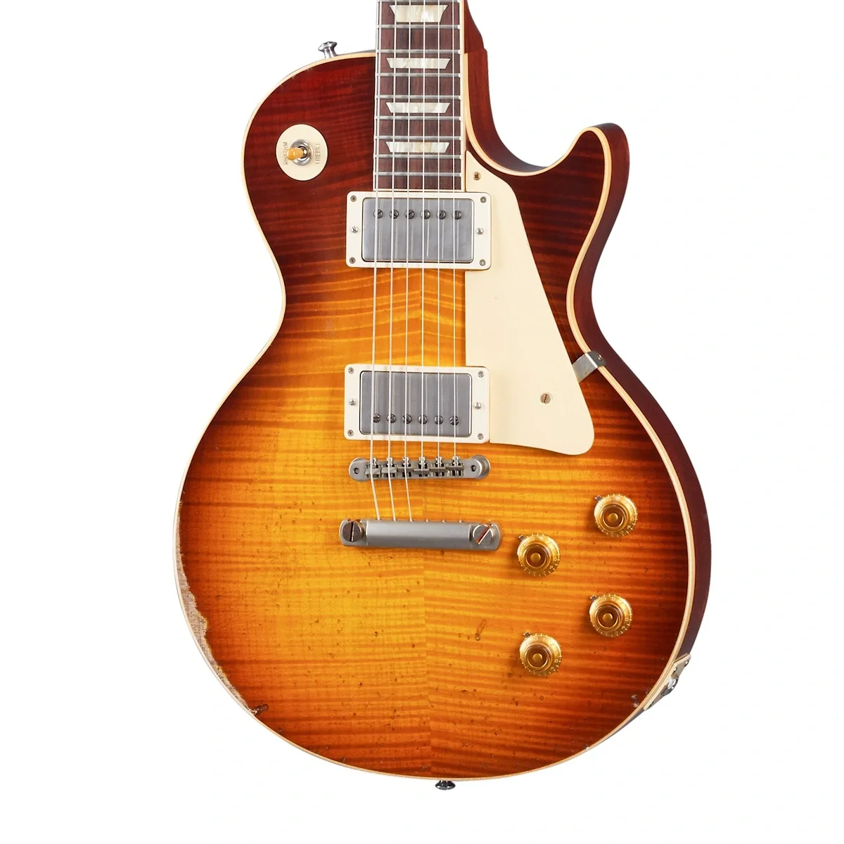 Gibson Custom 1959 Les Paul Standard Reissue Murphy Lab Heavy Aged Elektro Gitar (Slow Iced Tea Fade)