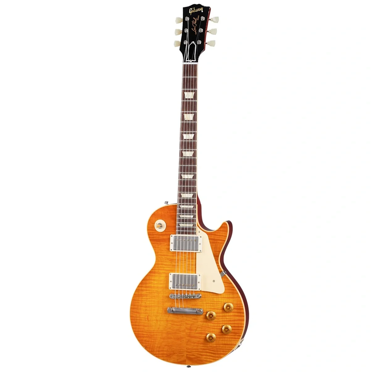 Gibson Custom 1959 Les Paul Standard Reissue Murphy Lab Elektro Gitar (Light Aged Dirty Lemon)