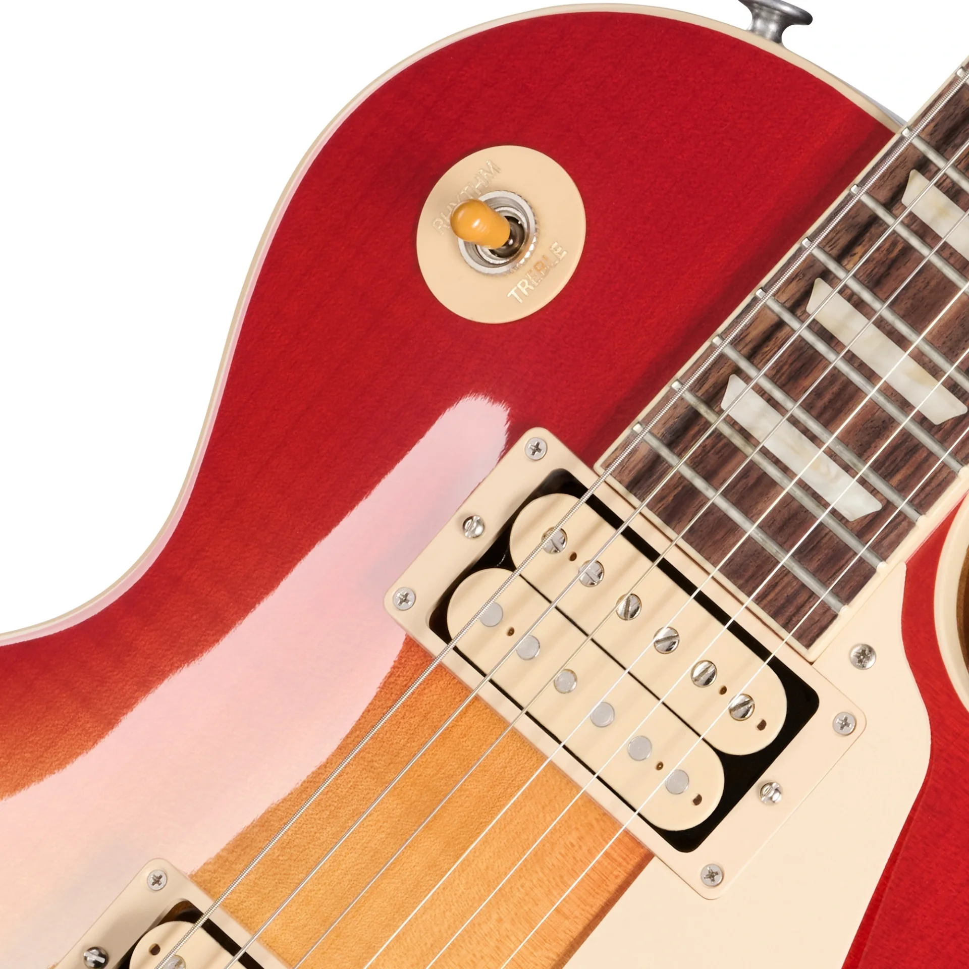 Gibson Les Paul Standard 50s Double Trouble Elektro Gitar (Vintage Cherry Burst)