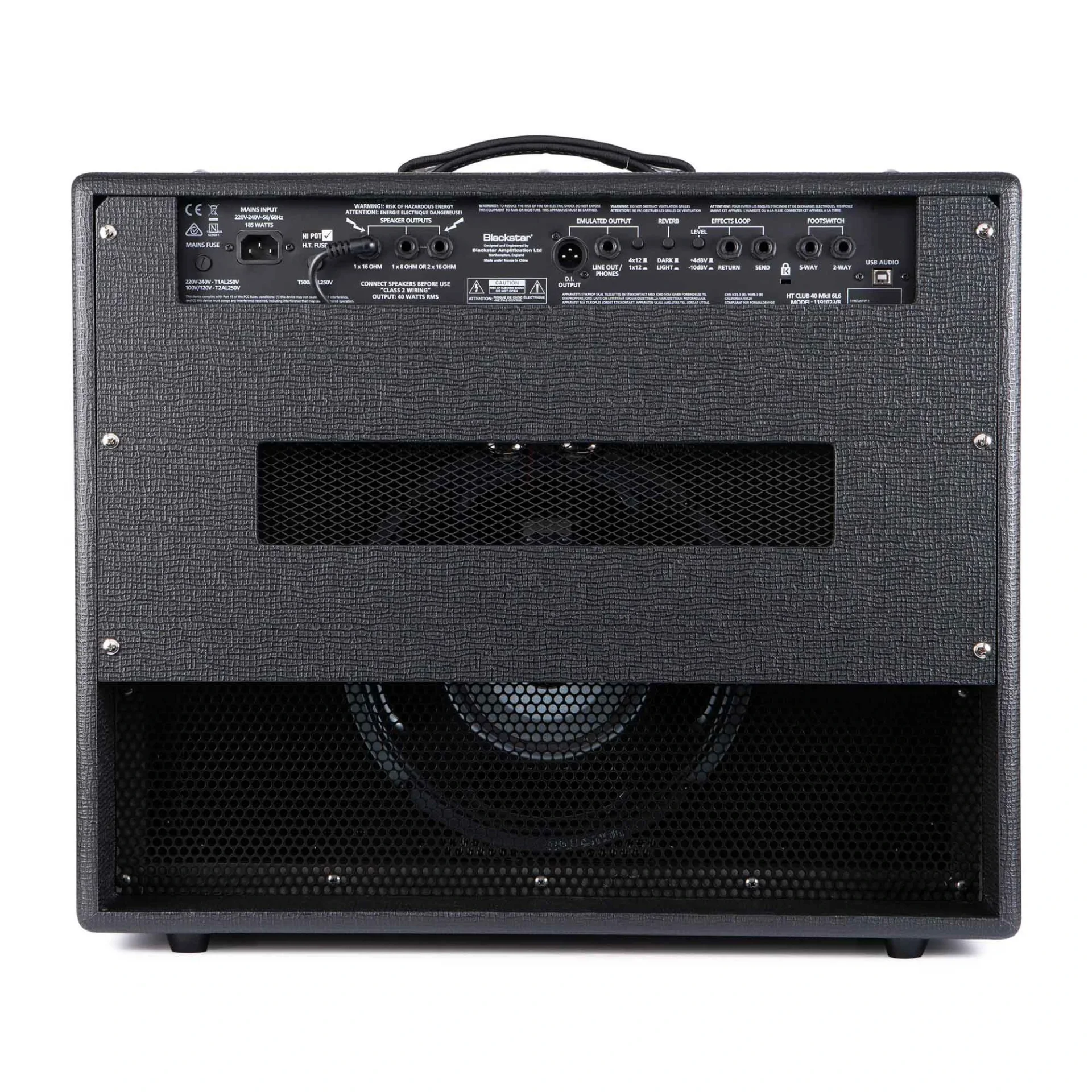 Blackstar HT Club 40 MKII 6L6 1x12" 40-Watt Combo Amfi