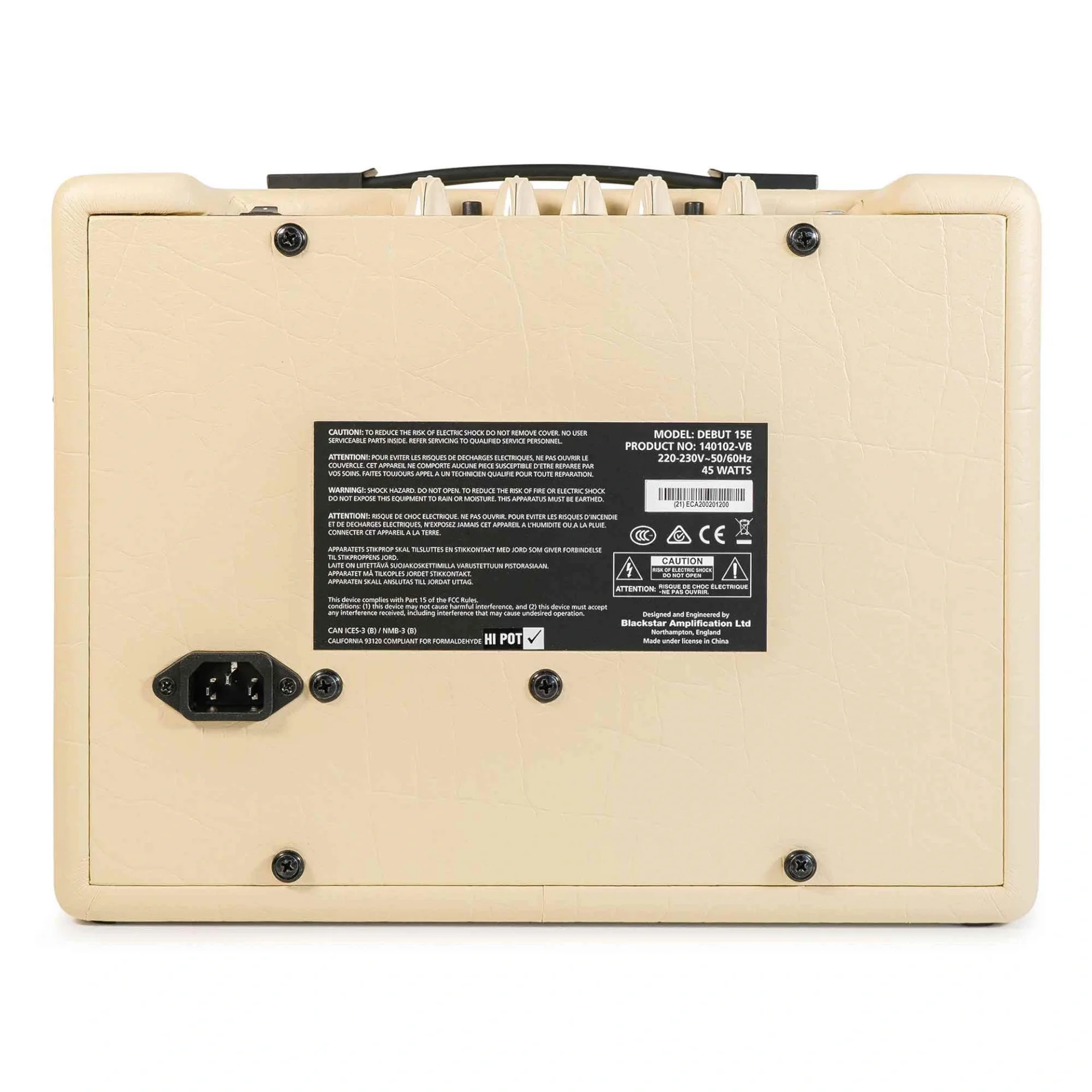 Blackstar Debut 15e Combo Elektro Gitar Amfisi (Cream)