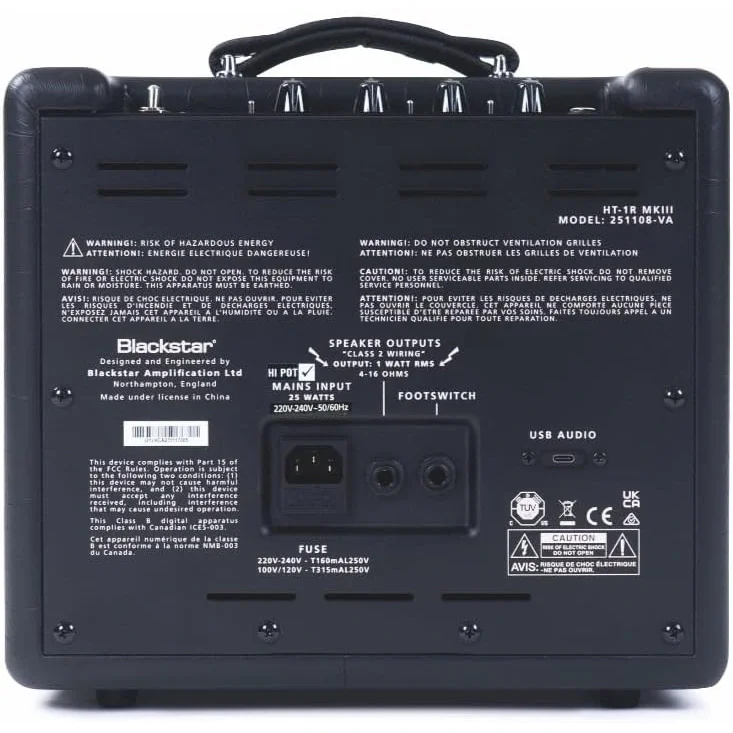 Blackstar HT-1R-MKIII 8" 1-Watt Tube Combo Amfi