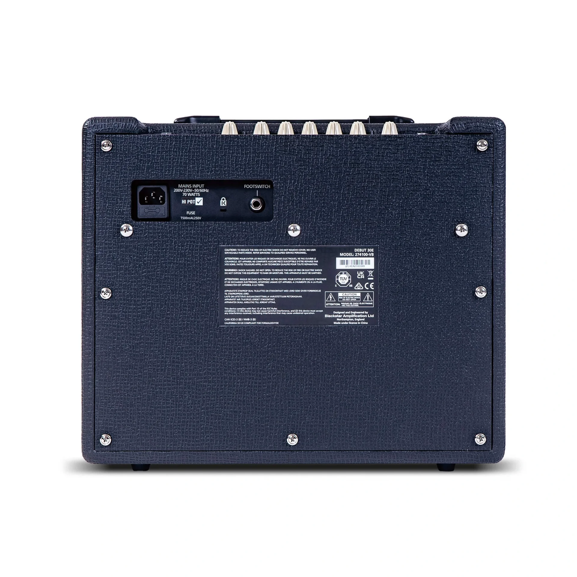 Blackstar DEBUT-30E 12" 30-Watt Combo Amfi (Siyah)
