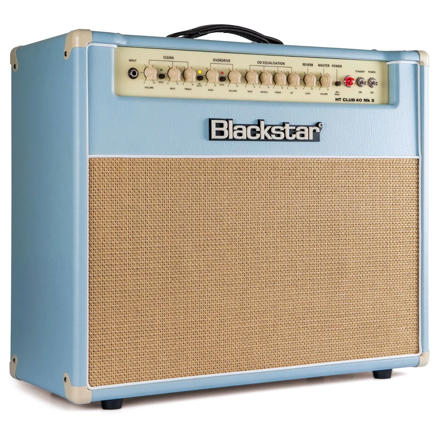 Blackstar HT Club 40 Mark II 12'' 40-Wtt Tube Combo Amp (Black &amp; Blue Edition)