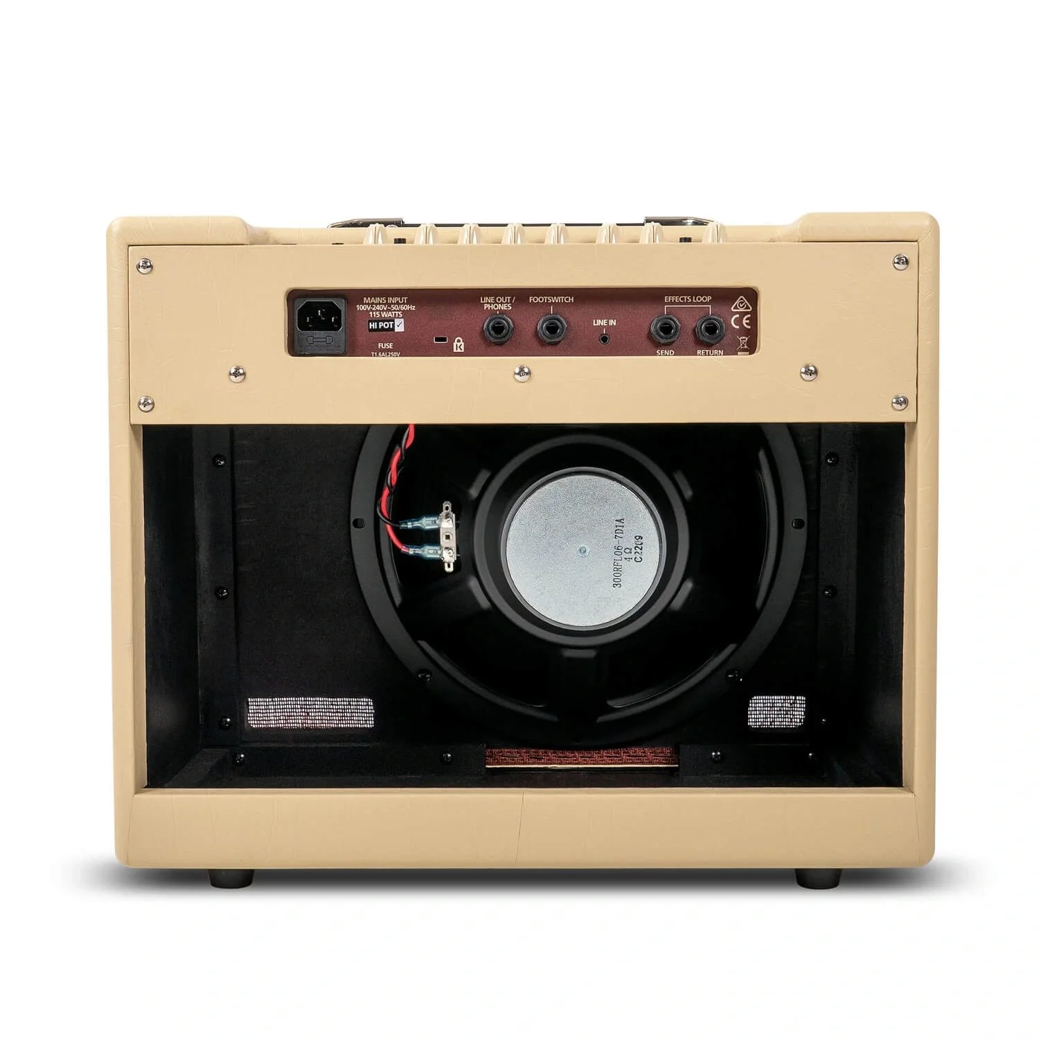 Blackstar Debut 50R 1 x 12'' 50-Watt Kombo Amfi (Cream Oxblood)