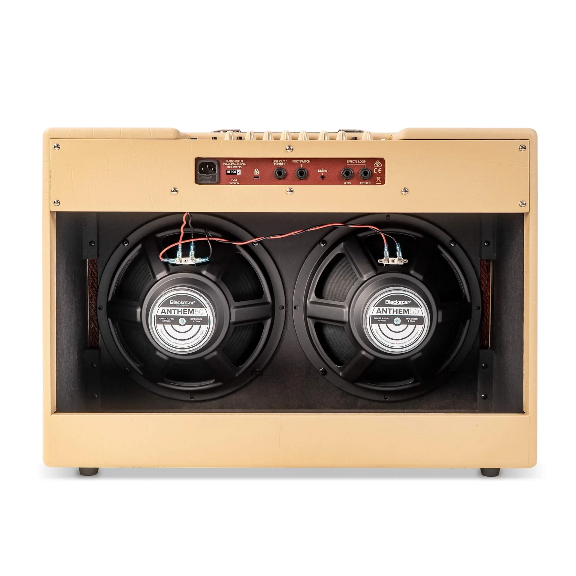 Blackstar Debut 100R 2 x 12" 100-watt Combo Gitar Amfisi (Cream)