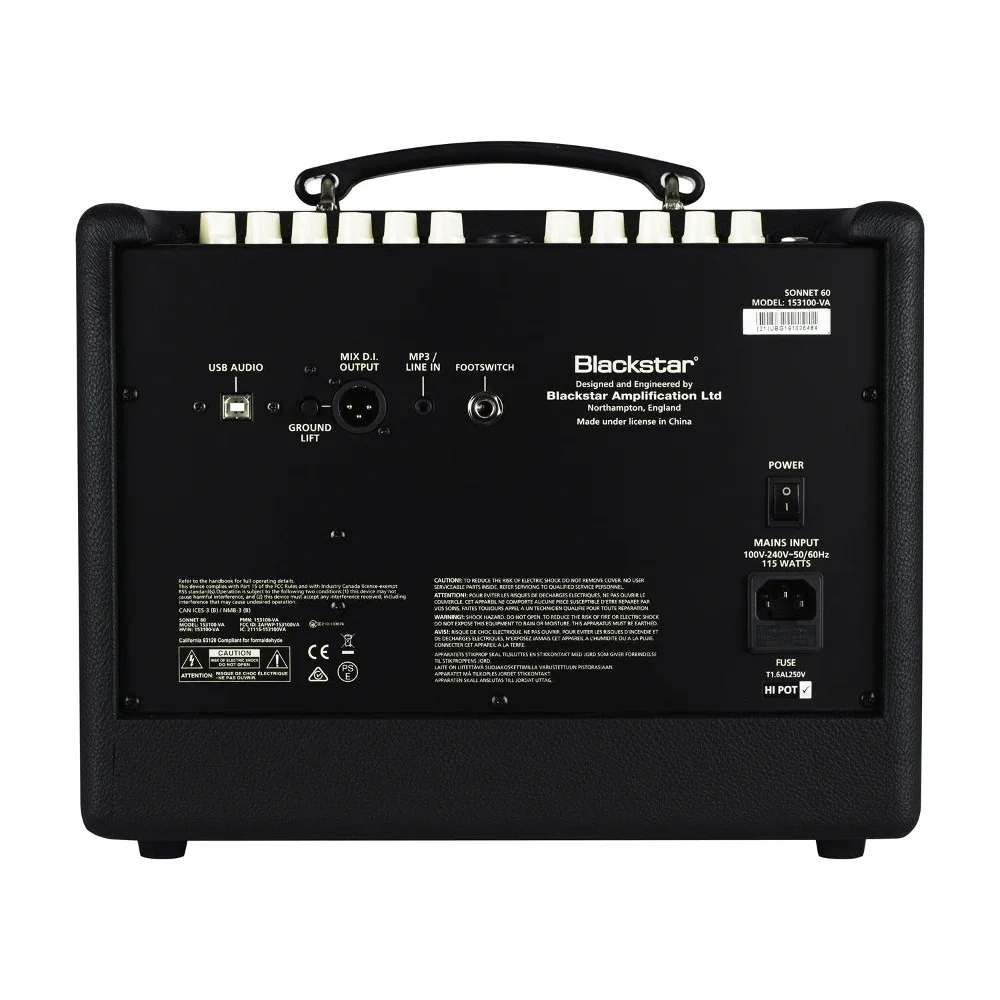Blackstar Sonnet 60 6.5'' 60 Watt Akustik Combo Amfi (Siyah)
