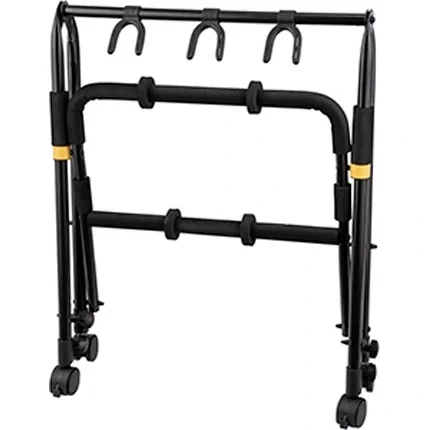 Hercules GS523B PLUS 3-Enstürman Tekerlekli Gitar Rack