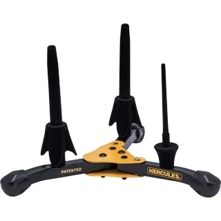 Hercules HCDS543BB 3'lü Flüt Klarnet Pikolo Standı