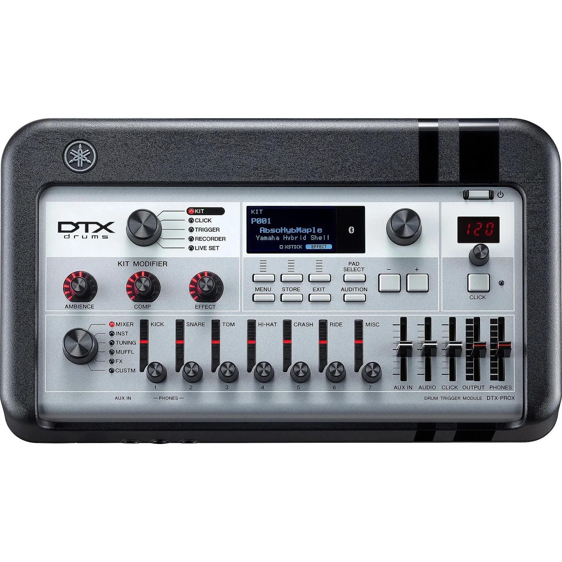 Yamaha DTX10KMBF Elektro Davul (Black Forest)