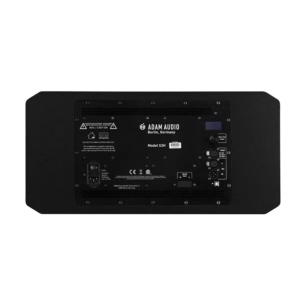ADAM Audio S3H Çift 7 İnç Bas Sürücülü Üç Yollu Aktif Stüdyo Monitörü (Tek)