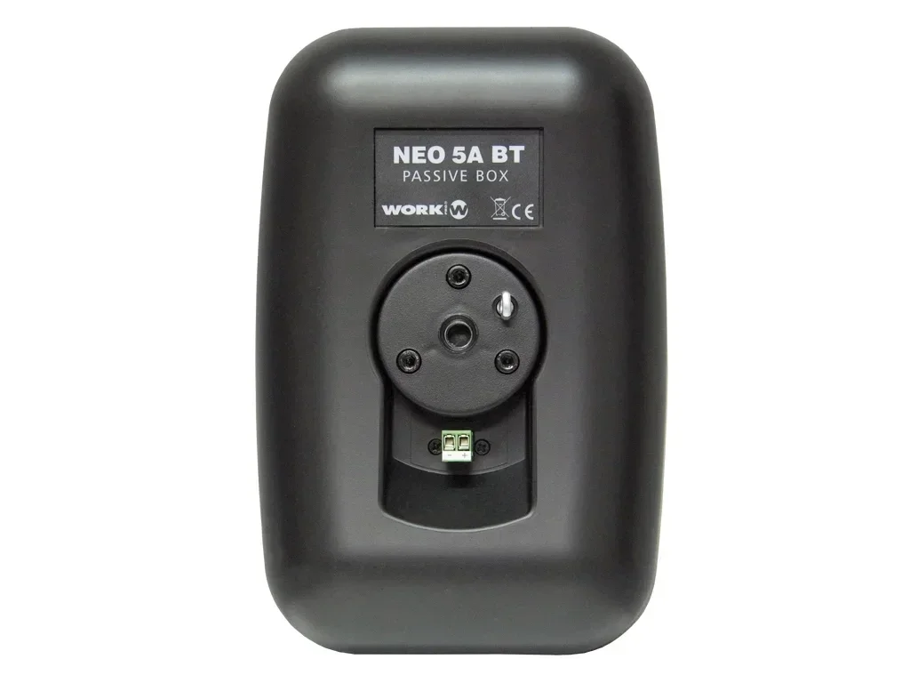 Work NEO-5A BT (Siyah) 5" Aktif+Pasif İkili Duvar Hoparlörü Seti Bluetooh'lu