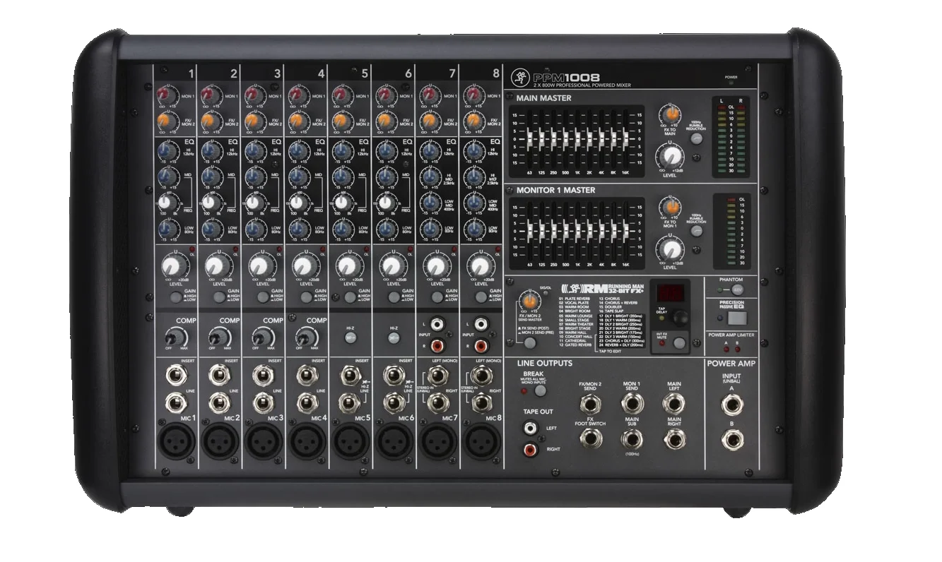 Mackie PPM1008 2x1600W Powermixer